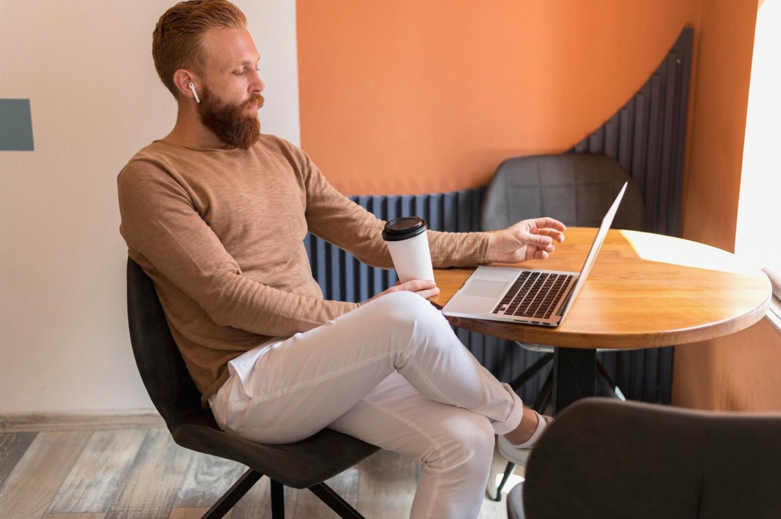 Professional financial planning workspace with calculator and business documents